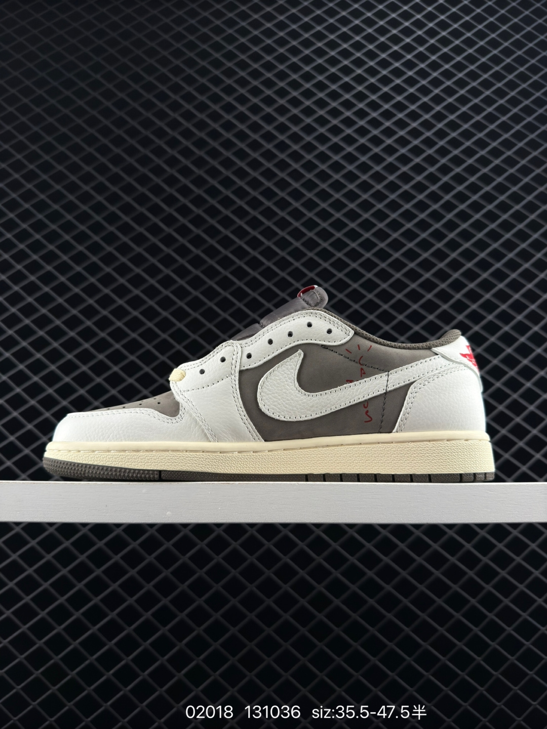 Fragment Design x Travis Scott x Nike Air Jordan 1 Low OG SP”Military Blue”